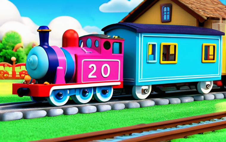 띠띠뽀 시즌4 루머 - **Prompt 1: New Adventures in the Mountainous Choo-Choo Town.**
    "An animated scene in the vibran...
