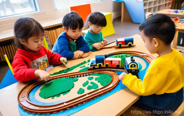 띠띠뽀와 팬들을 위한 창작 워크숍 - Image Prompt 1: Titipo's Workshop of Wonders**