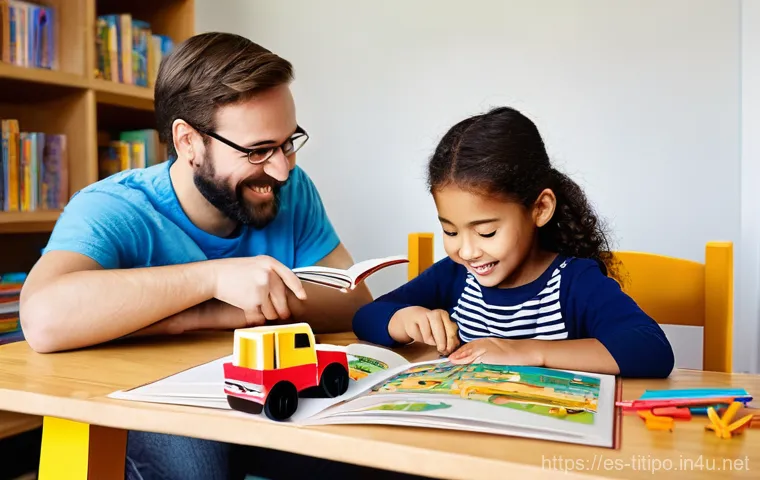 띠띠뽀 관련 책자 - **Interactive Reading Nook Adventure**
    An enchanting children's reading nook is depicted, adorne...