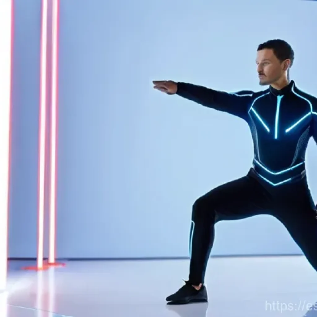 띠띠뽀 캐릭터 모션캡처 기법 - **Prompt 1: Futuristic Motion Capture Studio**
    "A male actor, mid-twenties, with short, neat hai...