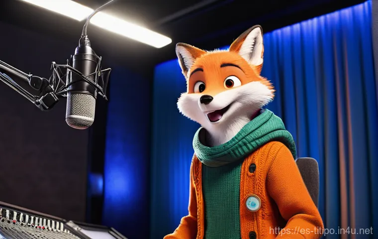 띠띠뽀 캐릭터 성우 대본 - Prompt 1: The Voice Actor's Passionate Performance**