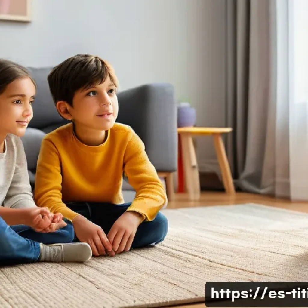 띠띠뽀 콘텐츠를 활용한 어린이 심리 연구 - **Prompt for Emotional Development & Empathy:**
    "A diverse group of happy children, aged 6-8, ar...