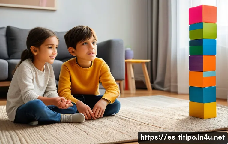 띠띠뽀 콘텐츠를 활용한 어린이 심리 연구 - **Prompt for Emotional Development & Empathy:**
    "A diverse group of happy children, aged 6-8, ar...